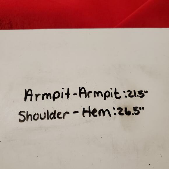 Tess Vintage 100% Silk Red Keyhole Blouse Womens Size 10 Top Holiday Event - Picture 11 of 11